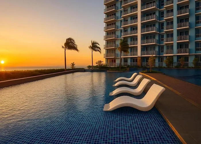 Lovely 1br W Sunset Near Solaire, Okada, Airport *