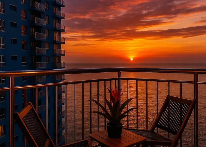 Apartamento Lovely 1br W Sunset Near Solaire, Okada, Airport *