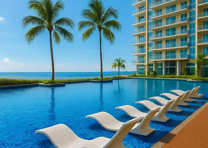 Lovely 1br W Sunset Near Solaire, Okada, Airport Apartamento